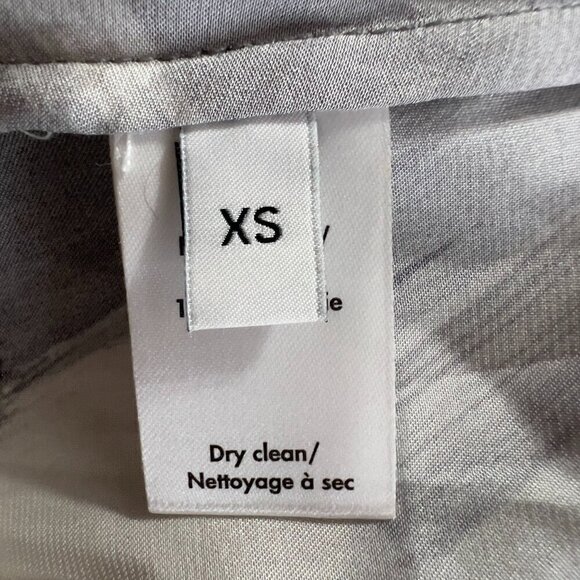 CO Collections Womens 100% Silk Gray Tunic/Blouse Size XS - Picture 4 of 6